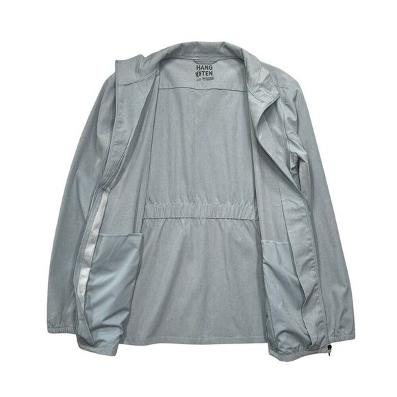 Hang Ten Jacket Women's Medium UPF 50+ Water Repellant Hybrid Full Zip Jacket - Picture 6 of 12
